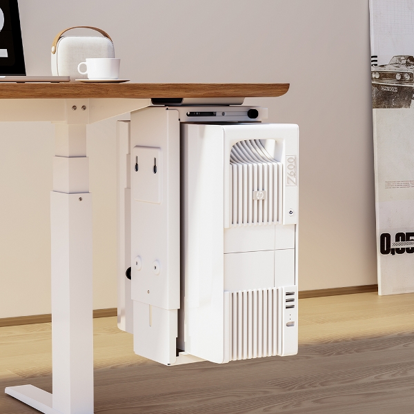 CB-01 컴퓨터 본체 거치대 PC CPU 홀더 책상아래 벽 설치