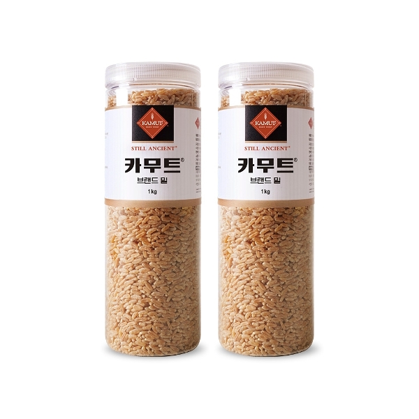 [이쌀이다] 카무트 1kg X 2개 (용기)