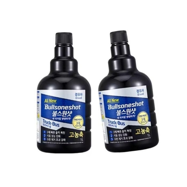 불스원샷 스탠다드 대용량 1L X 2개 트럭 버스 화물차 경유용
